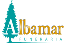 Logo funeraria albamar